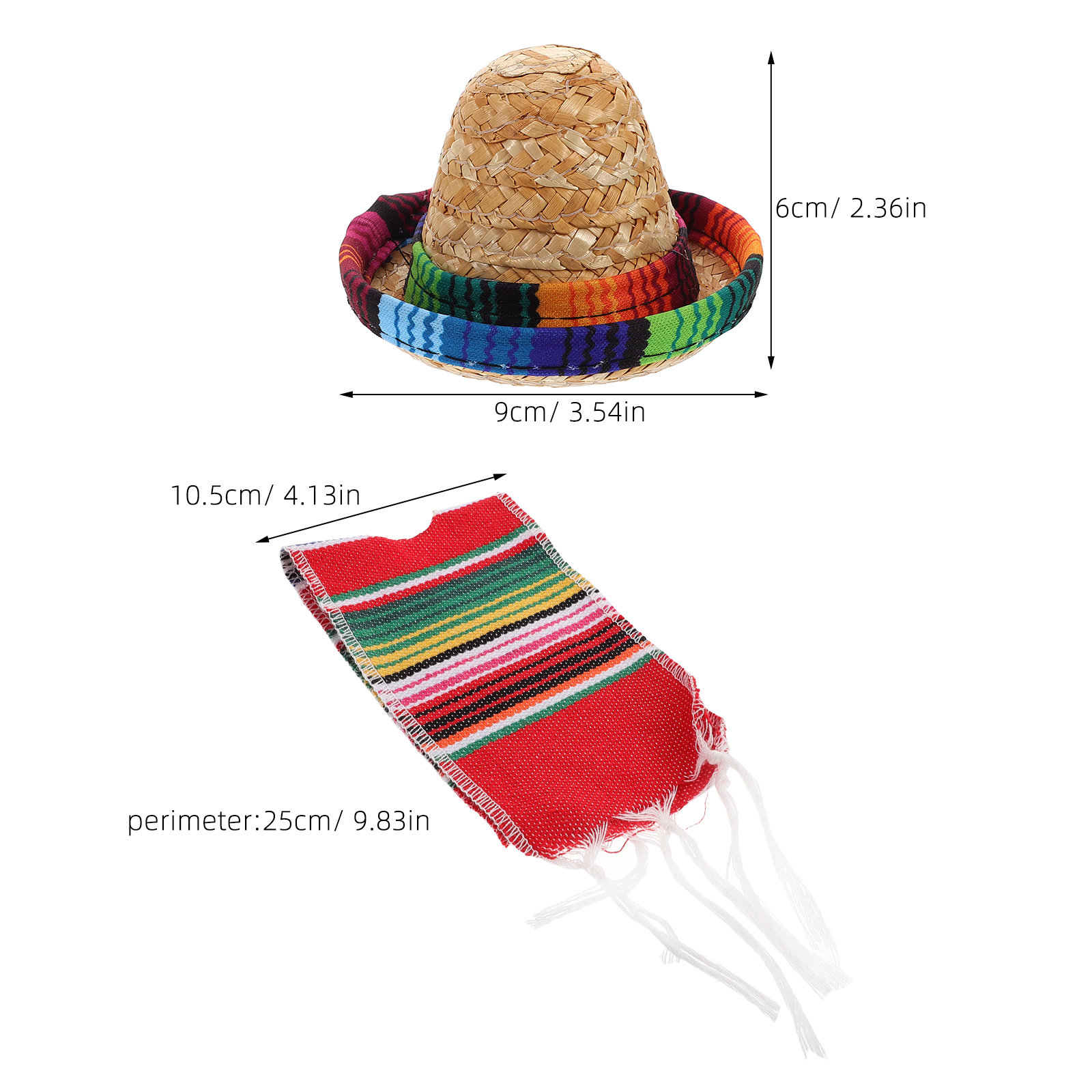 1 Set mexikanische Partyflasch – Wine Beer Hat Bewertung und Preis
